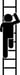 Icon of a person climbing a ladder