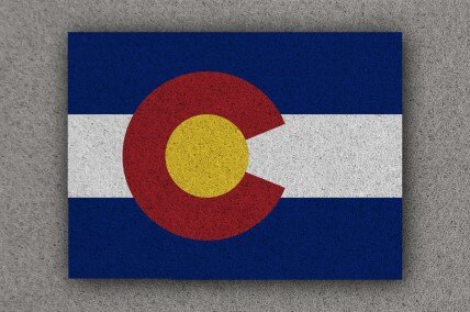 The state flag of Colorado