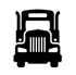 Icon of the front of a semi truck
