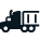 Icon of the side profile of a semi truck