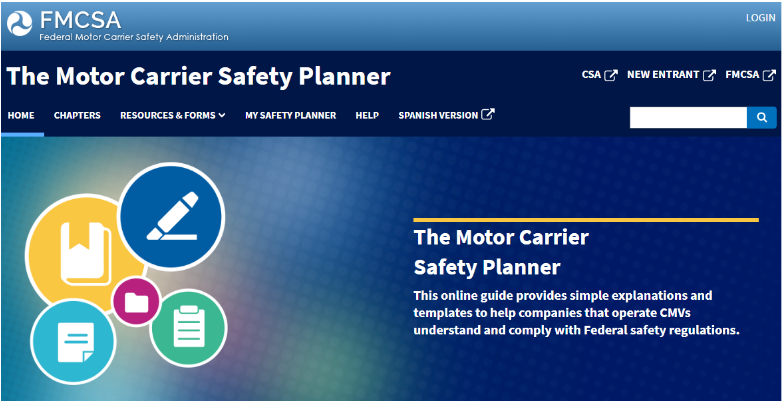 Motor Carrier Safety Planner