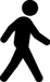 Icon of a person walking