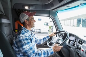 driver in truck retention